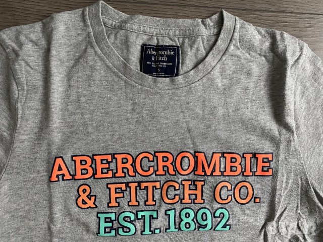 Издължена тениска Abercrombie & Fitch, снимка 2 - Тениски - 33821571