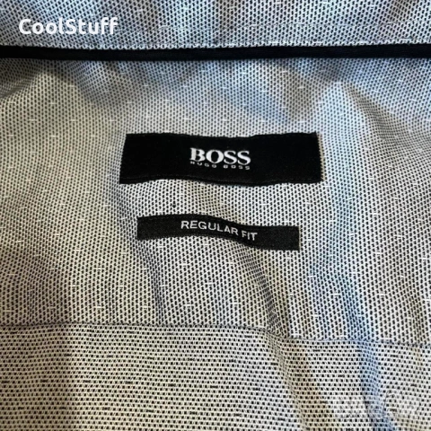 Мъжка Риза Hugo Boss Black Размер L, снимка 3 - Ризи - 53933193