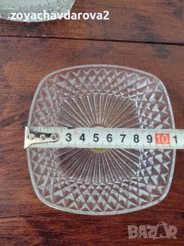 6 БР. НОВИ КВАДРАТНИ КУПИЧКИ ВИНТИДЖ DURALEX GLAS, снимка 5 - Други - 28412941