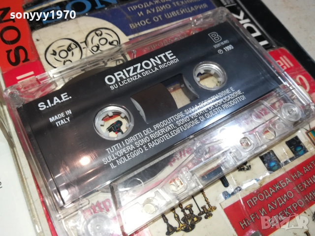 FRANCO CORELLI-ORIZZONTE MADE IN ITALY-ORIGINAL TAPE 0309251139, снимка 12 - Аудио касети - 51589411