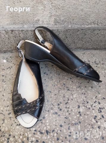 Нови дамски сандали от естествена кожа