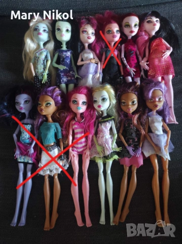 Monster High lot кукли 8 броя 