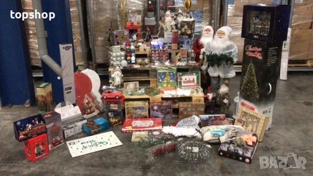 Палети с ЧИСТО НОВА НОВОГОДИШНА СТОКА! Продават се само на ЕДРО!, снимка 12 - Други стоки за дома - 51915065