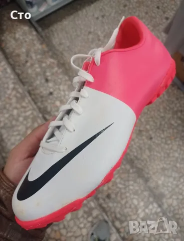 НОВИ Детски Футболни Стоножки Nike Mercurial TF – Номер 37 ⚽ 