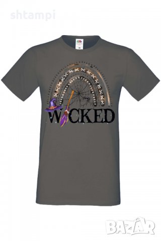 Мъжка тениска Wicked Witch,Halloween,Хелоуин,Празник,Забавление,Изненада,Обичаи,, снимка 7 - Тениски - 38137710