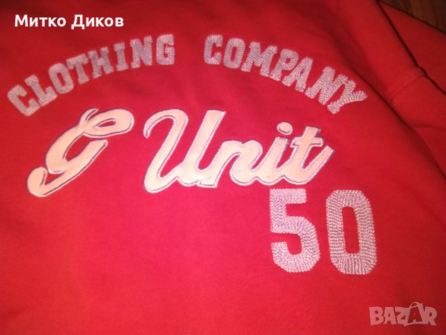 G UNIT RAP HIP HOP 50 CENTсуитчер с качулка размер Л, снимка 5 - Суичъри - 42504712