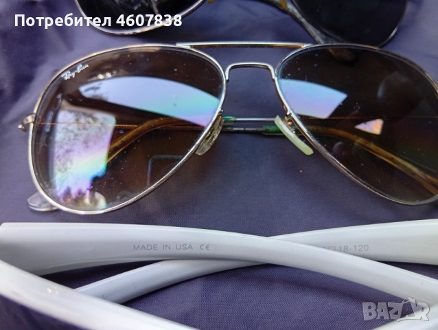 Очила ray ban унисекс, снимка 2 - Слънчеви и диоптрични очила - 52262978