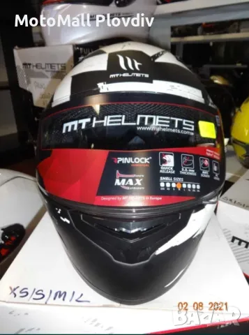 Каска MT MUGELLO мото пистов мотор различни разцветки, снимка 7 - Аксесоари и консумативи - 49212024