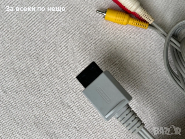 Оригинален AV кабел за Nintendo Wii , снимка 4 - Аксесоари - 54262877