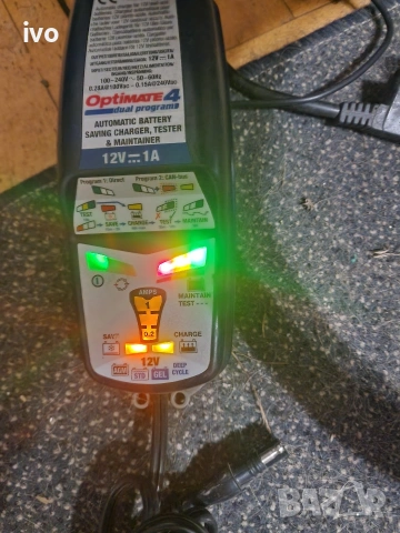автоматично зарядно устройство, тестер и поддържащо устройство за 12V, снимка 10 - Друга електроника - 53937919