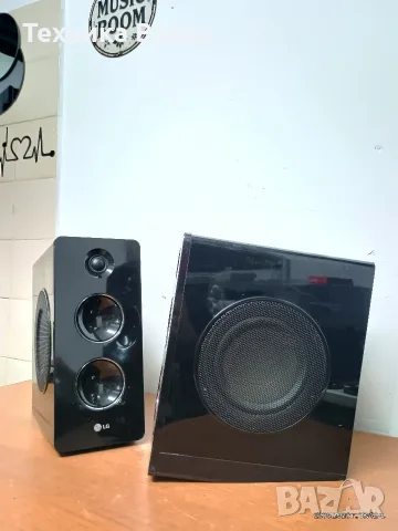 Мощни компактни тонколони LG FAS162F Страхотен звук! Изпращам видео. , снимка 4 - Тонколони - 56172823