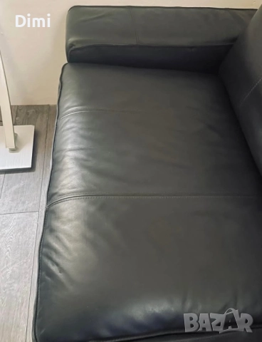 KIVIK-Икеа,Кожен диван*БЕЗПЛАТЕН ТРАНСПОРТ*3-местен диван от естествена кожа, снимка 6 - Дивани и мека мебел - 52451085