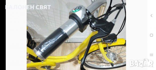 Хибридна Електрическа Триколка 20 цола 8 скорости 36V 10.5Ah, снимка 3 - Велосипеди - 38993179