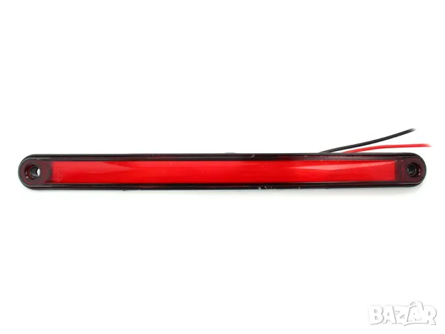 NEON LED габарит 15 LED 245 mm 12-24V с червена светлина
