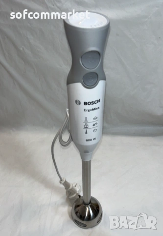 Пасатор Bosch ErgoMixx MSM66120 (600W) + Чопър | ГАРАНЦИЯ, снимка 2 - Чопъри и пасатори - 54342098