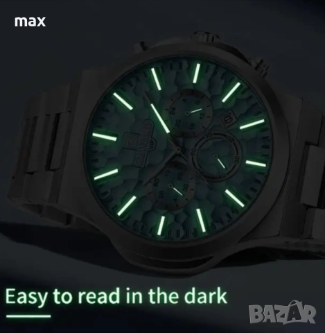 Часовник reward vip ,кварцов ,ледено синьо ,6 стрелки, снимка 16 - Мъжки - 52244156