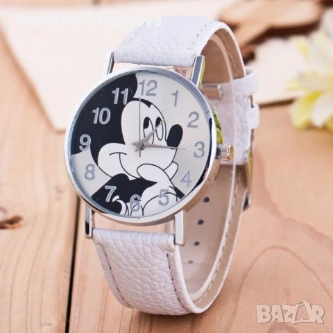 Mickey Mouse Ефектен детски ръчен часовник Мики Маус , снимка 5 - Детски - 32167566