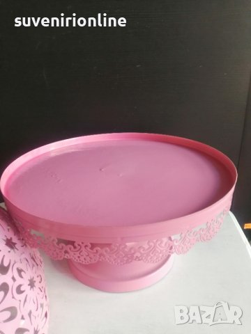 Метална стойка с капак, снимка 4 - Декорация за дома - 40034022