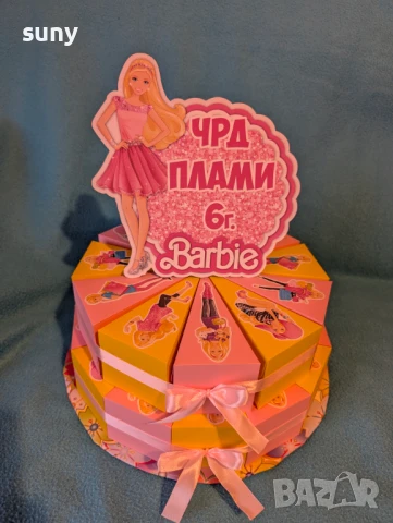 Картонена торта Стич, снимка 6 - Други - 50953425