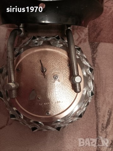 кристалин каминен маяк 1975 година работещ, снимка 2 - Стенни часовници - 42839492