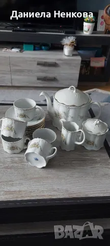 Сервиз за кафе, серия "мащерка"Разград