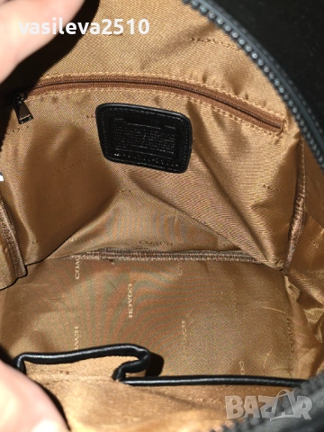 Coach оригинална дамска раница , снимка 10 - Раници - 52558883