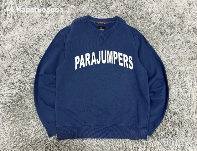 Мъжко! Parajumpers Caleb Sweatshirt, Размер L, снимка 2 - Блузи - 54246964
