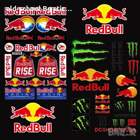 Стикери 'Red Bull'