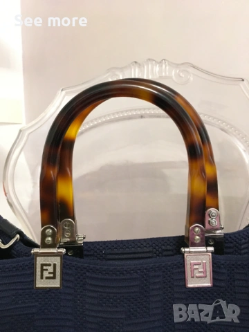 FENDI Sunshine shopper bag, снимка 6 - Чанти - 54003786