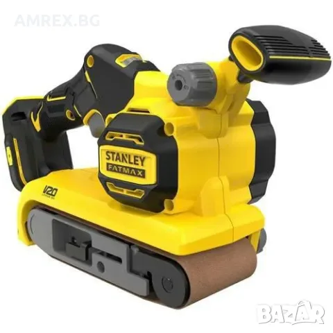 Акумулаторна лентова шлайфмашина Stanley FATMAX V20 – 18 V, 76×457 мм, Brushless, SOLO