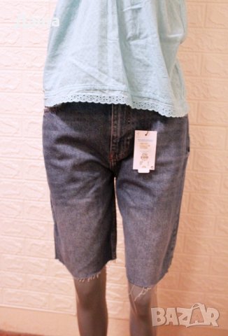 Дънкови шорти къси панталонки бермуди Примарк Primark, снимка 2 - Къси панталони и бермуди - 37663232