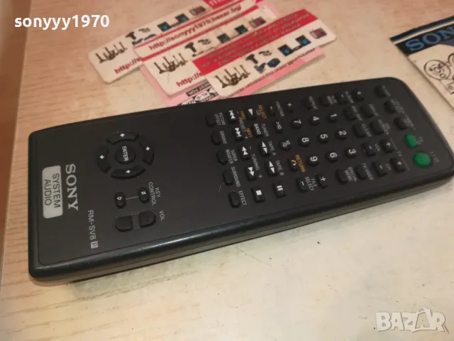 SONY RM-SV8 AUDIO REMOTE CONTROL 0110241310, снимка 17 - Ресийвъри, усилватели, смесителни пултове - 47420196