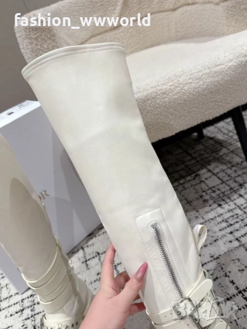Дамски ботуши Dior 40/41 реплика, снимка 6 - Дамски ботуши - 52567871