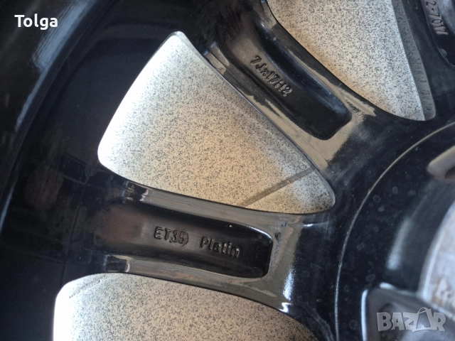 Алуминиеви джанти Platin 17 5x100, снимка 7 - Гуми и джанти - 51583325