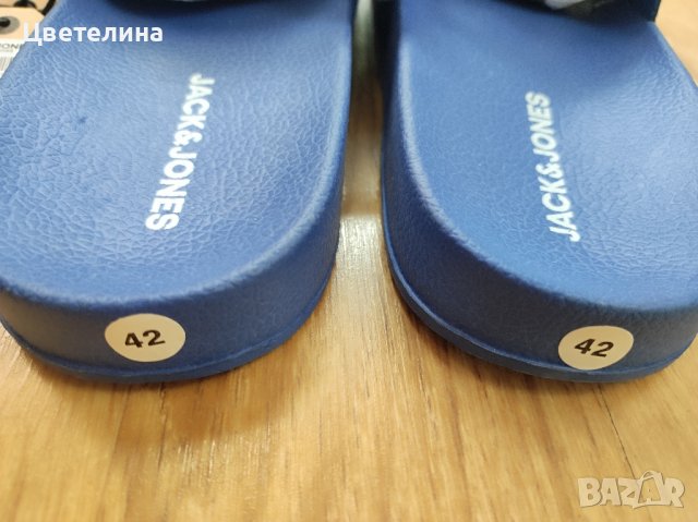 Мъжки чехли Jack&Jones 42 номер, снимка 4 - Маратонки - 42590207
