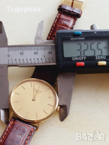 Chopard Classic watch 18k-златен механичен часовник Шопард 18к. злато, 3 800 лв, снимка 6 - Мъжки - 52003332