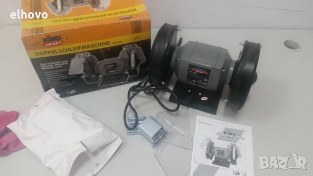 Шмиргел King Craft KSM-200V - нов, снимка 6 - Други инструменти - 29382616