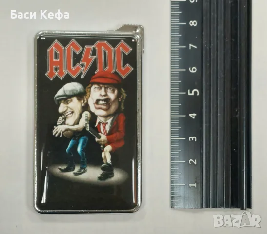 Газова Запалка - AC/DC, снимка 2 - Запалки - 56466021