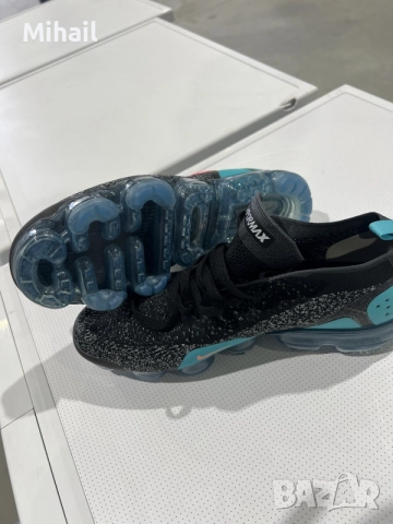Чисто нови Nike Air VaporMax Flyknit 2.0 Hot Punch – 44 номер, снимка 8 - Спортни обувки - 56225196