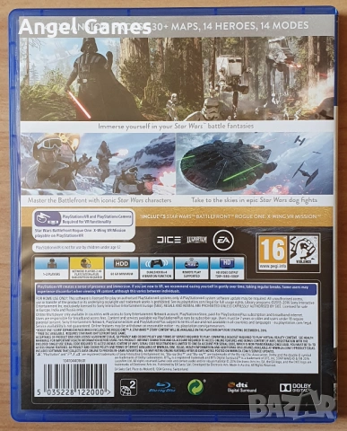 Star Wars Battlefront Ultimate Edition PS4 Playstation 4 Плейстейшън 5, снимка 2 - Игри за PlayStation - 53113408