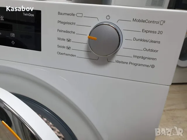 Miele Пералня - Лява Панта - Wi-Fi - TwinDos - Подсветка - Миеле 12м Гаранция, снимка 4 - Перални - 55946717