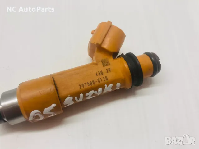 Горивен инжектор дюза за Suzuki Swift Сузуки Свифт 1.3 бензин 92 коня M13A 297500-0120 DENSO 2005, снимка 4 - Части - 48332610
