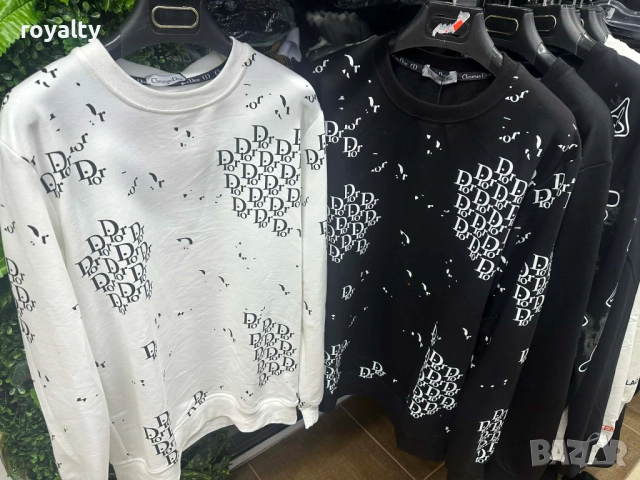 Christian Dior Мъжки Блузи Два Цвята 