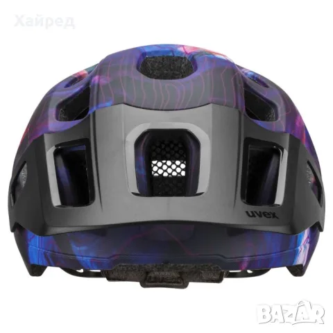 НОВА Велосипедна каска uvex React Jr. MIPS – Galaxy Altimeter Matt 52-56cm, снимка 4 - Велосипеди - 56185172