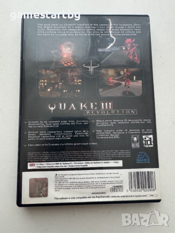 Quake III Revolution за PS2, снимка 2 - Игри за PlayStation - 54071659