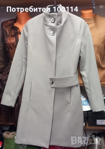 Дамско палто елегантно от кашмир или вълна