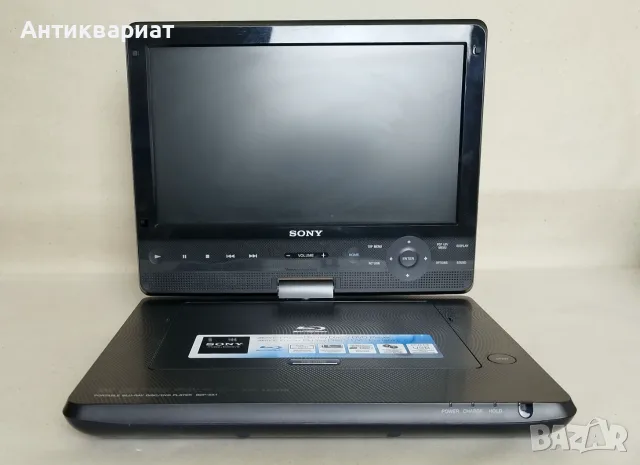 Преносим Blu-Ray плеар Sony BDP-SX1 / 10.1" / DVD / BD / HDMI / CD-R / CD-RW / DVD-R / DVD-RW
