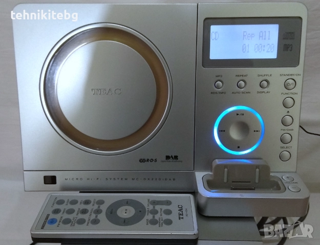 ⭐⭐⭐ TEAC MC-DX200iDAB ⭐⭐⭐ 2.1 система с активен субуфер, CD/MP3 плеър, DAB/FM/RDS, iPod, снимка 4 - Аудиосистеми - 26549756