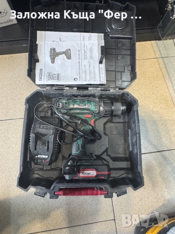 Комплект винтоверт и ъглошлайф Parkside, снимка 3 - Други инструменти - 52321257