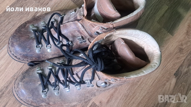 LOWA-туристически обувки 45 1/2-кожени, снимка 17 - Мъжки боти - 52359772